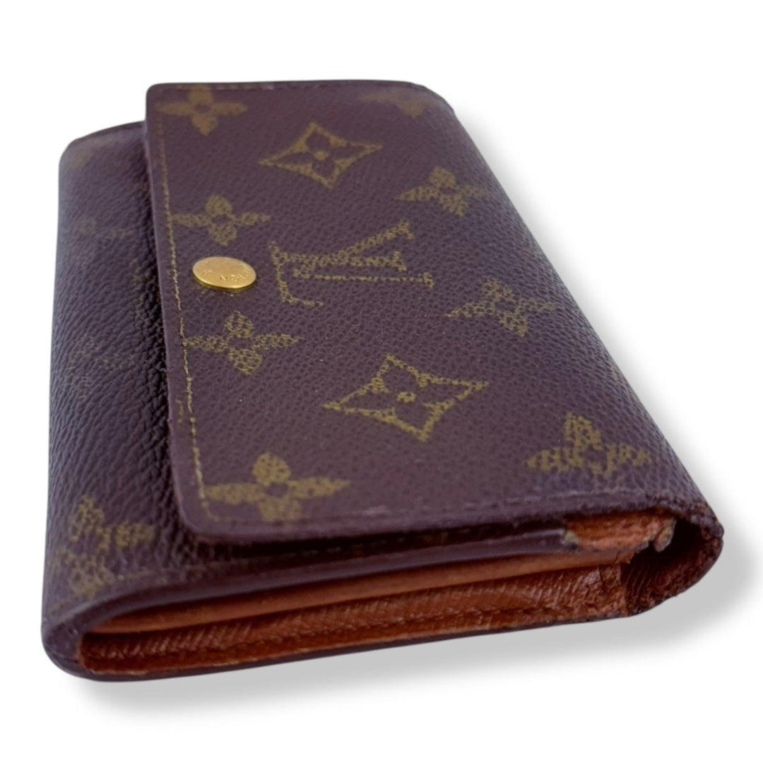 Louis Vuitton Monogram Brown Compact Zippy Wallet - Lux Central