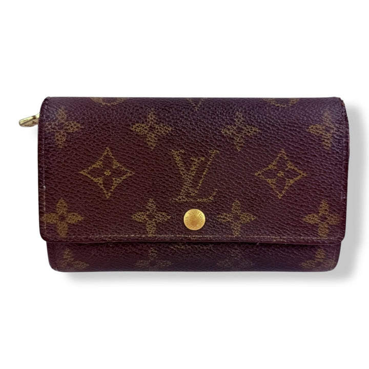 Louis Vuitton Monogram Brown Compact Zippy Wallet - Lux Central