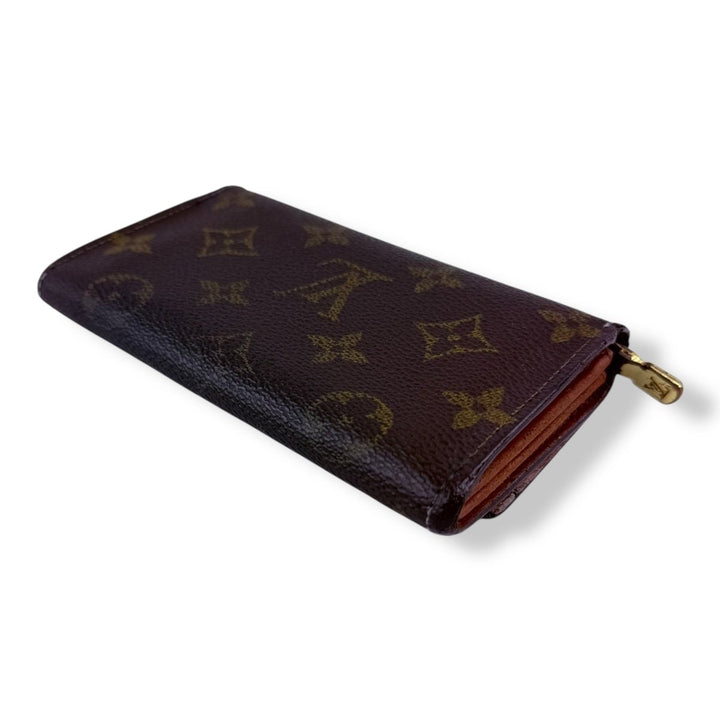 Louis Vuitton Monogram Brown Compact Zippy Wallet - Lux Central