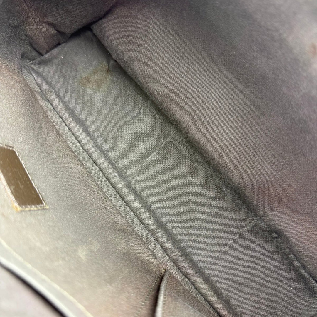 Louis Vuitton Monogram Khaki Green Lin Lucille PM Bag - Lux Central