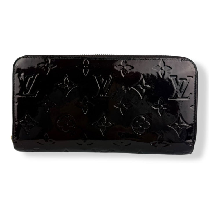 Louis Vuitton Monogram Vernis Amarante Zippy Purse - Lux Central