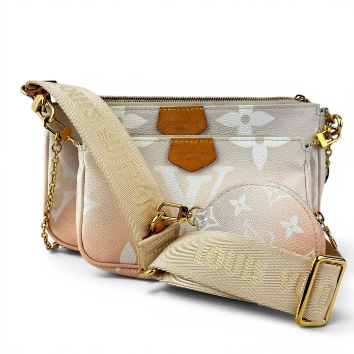Louis Vuitton Multi Pochette Accessories Brume Monogram Handbag - Lux Central
