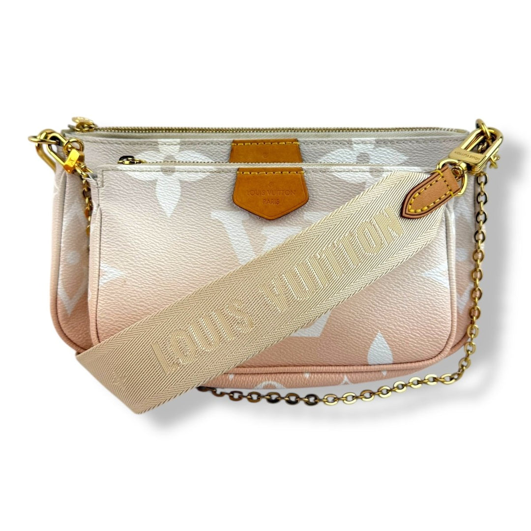 Louis Vuitton Multi Pochette Accessories Brume Monogram Handbag - Lux Central