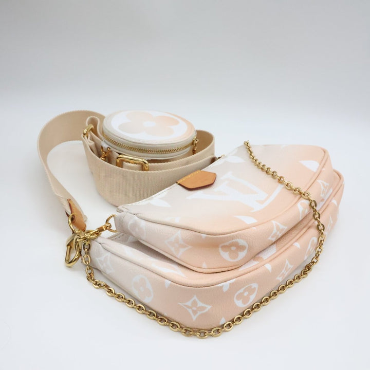 Louis Vuitton Multi Pochette Accessories Brume Monogram Handbag - Lux Central