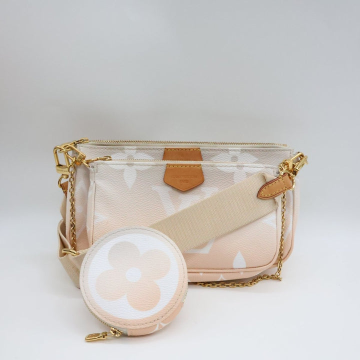 Louis Vuitton Multi Pochette Accessories Brume Monogram Handbag - Lux Central