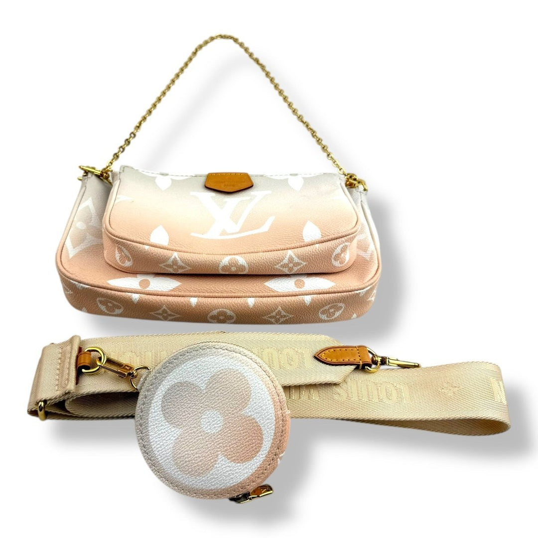 Louis Vuitton Multi Pochette Accessories Brume Monogram Handbag - Lux Central