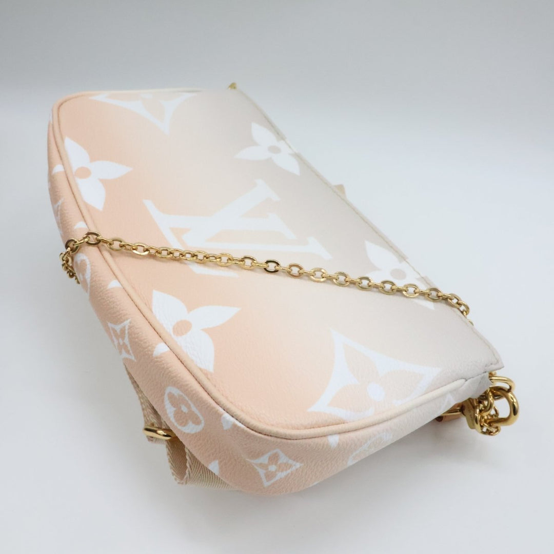 Louis Vuitton Multi Pochette Accessories Brume Monogram Handbag - Lux Central