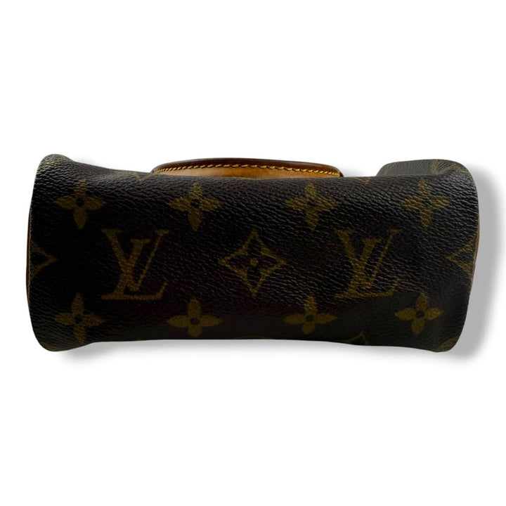 Louis Vuitton Nano Speedy Brown Monogram Handbag - Lux Central