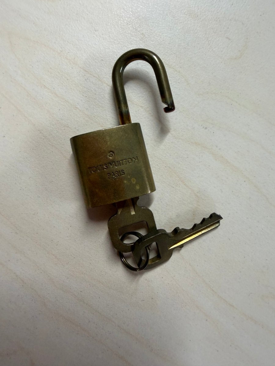 Louis Vuitton Padlock + Key Set - Lux Central