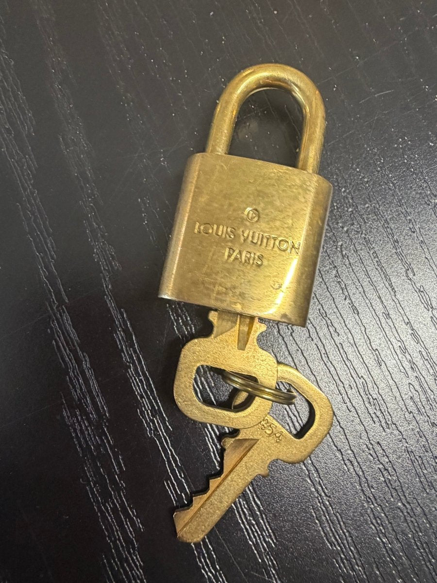 Louis Vuitton Padlock + Key Set - Lux Central