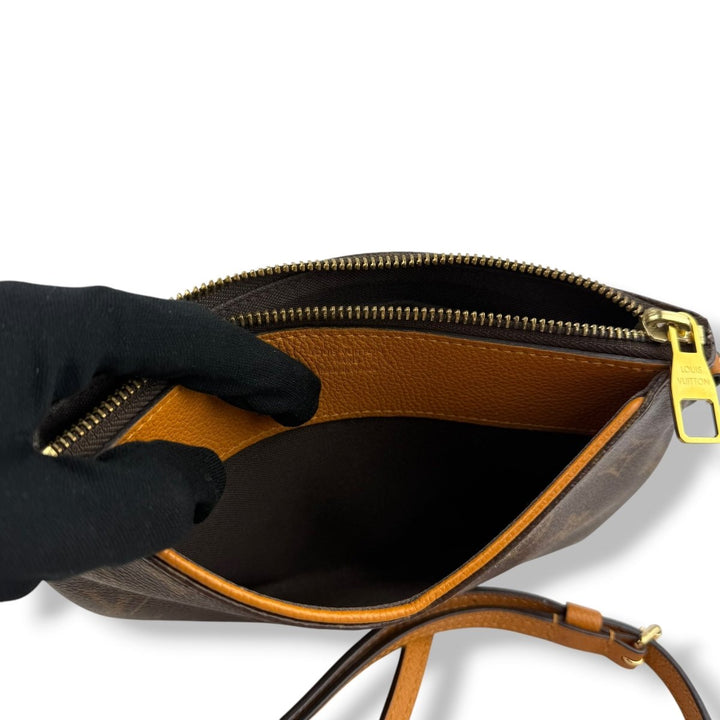 Louis Vuitton Pallas Brown Monogram Handbag - Lux Central