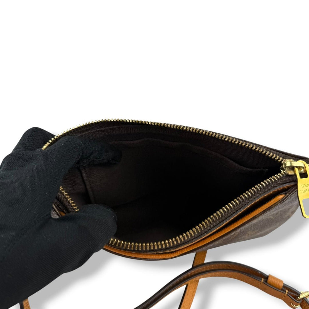 Louis Vuitton Pallas Brown Monogram Handbag - Lux Central