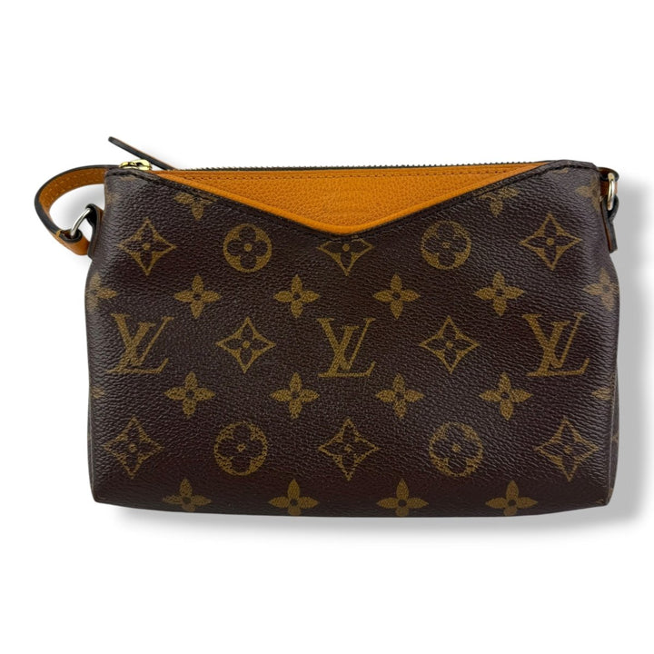 Louis Vuitton Pallas Brown Monogram Handbag - Lux Central
