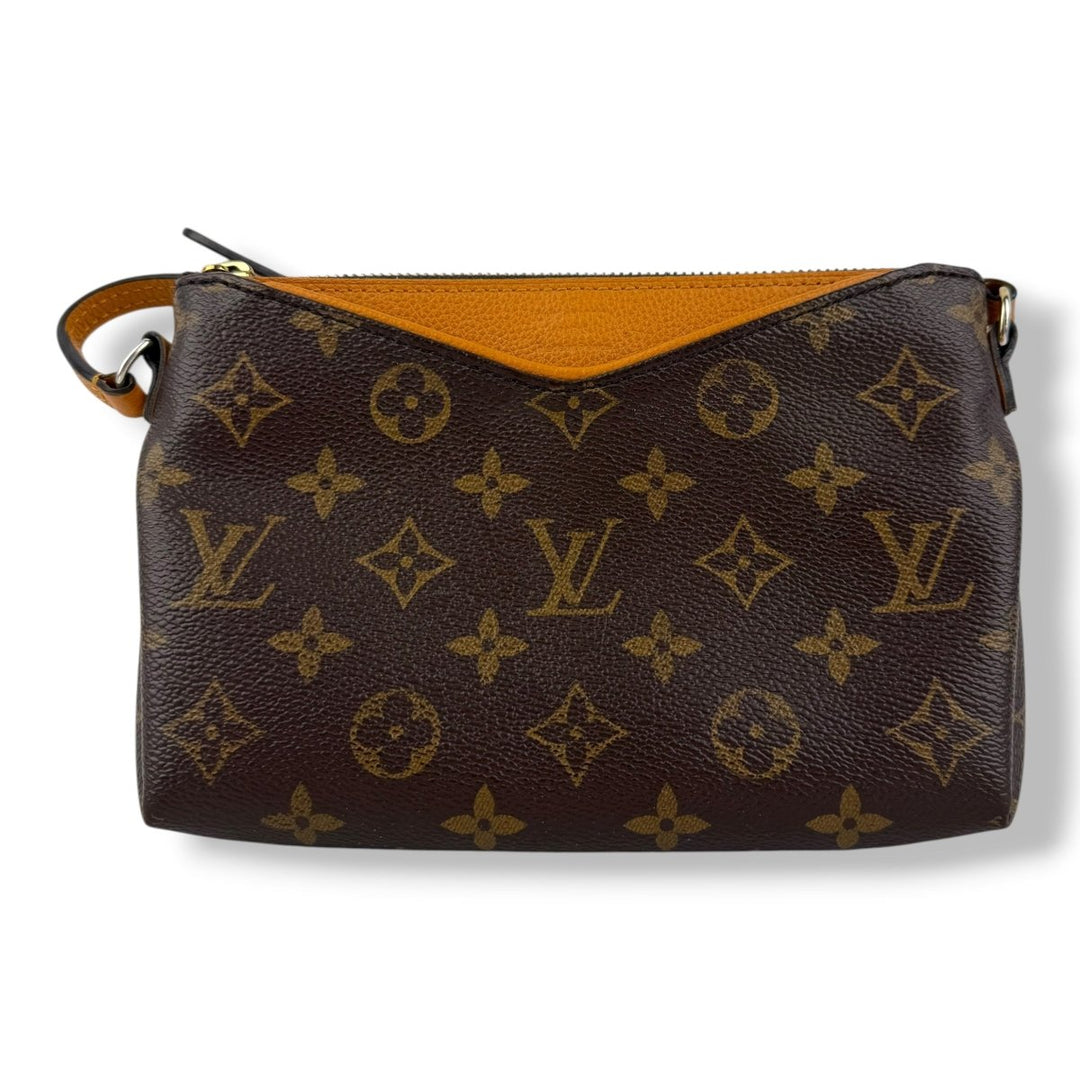 Louis Vuitton Pallas Brown Monogram Handbag - Lux Central