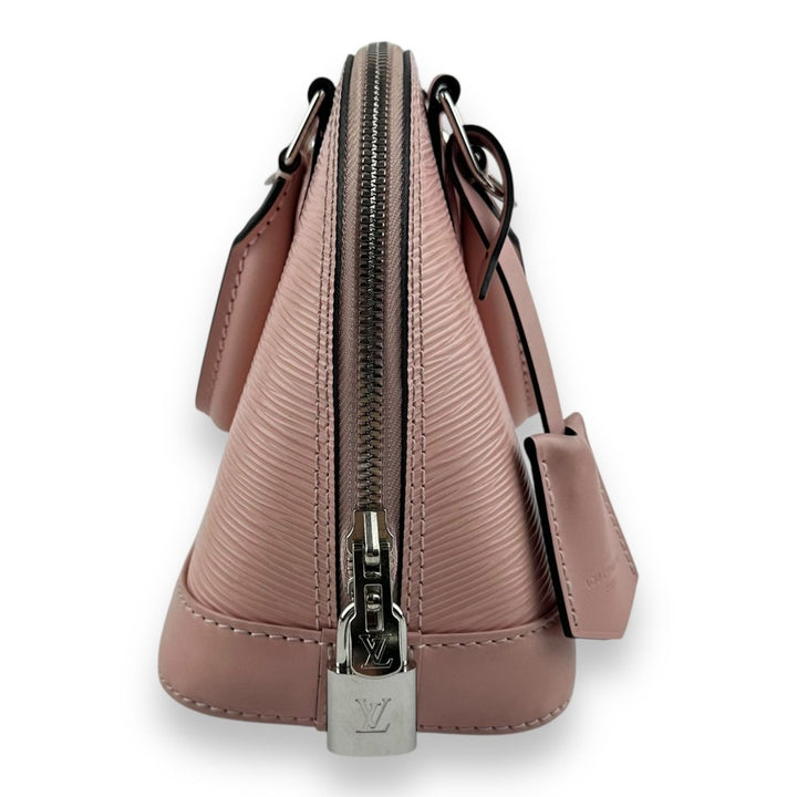 Louis Vuitton Pink Epi Leather Alma BB Handbag - Lux Central