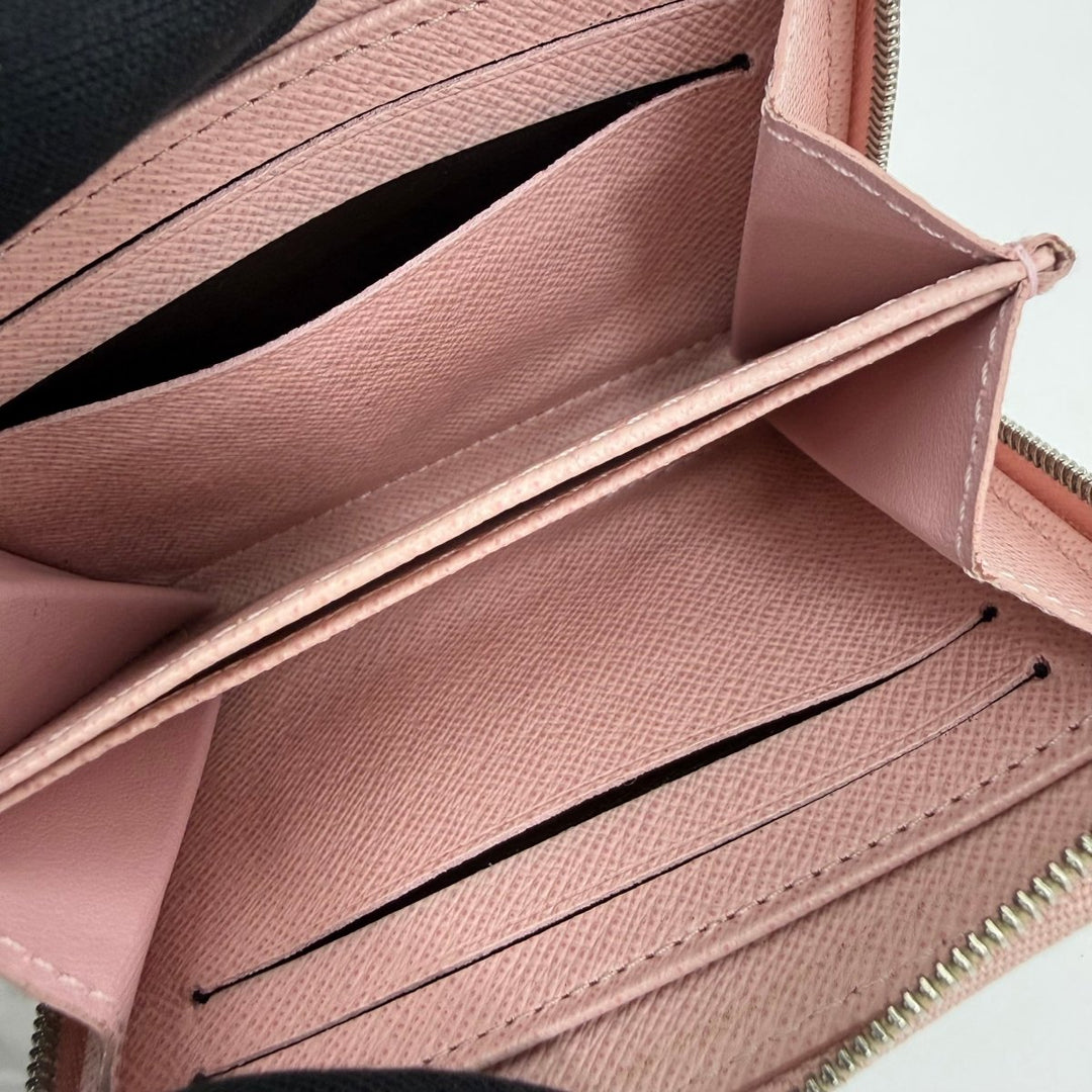 Louis Vuitton Pink Epi Leather Mini Zippy Purse - Lux Central