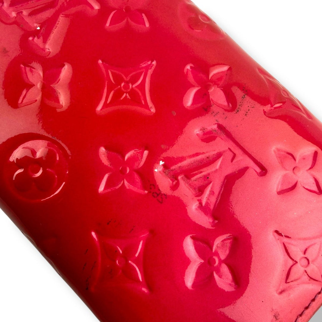 Louis Vuitton Pink Vernis Monogram Sarah Femme Wallet - Lux Central