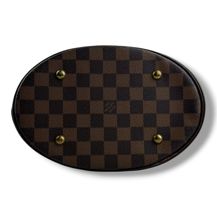 Louis Vuitton PM Bucket Tote Brown Damier Handbag - Lux Central