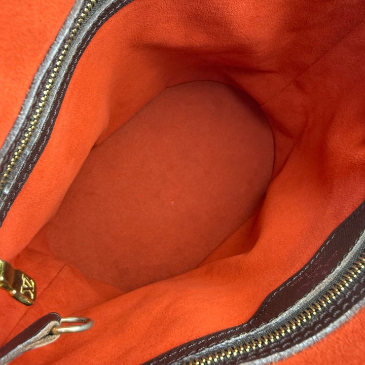 Louis Vuitton PM Bucket Tote Brown Damier Handbag - Lux Central