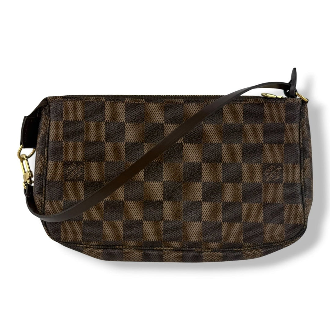 Louis Vuitton Pochette Accessories Brown Damier Clutch Bag - Lux Central