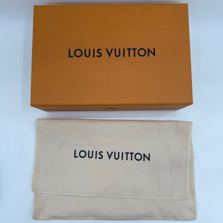 Louis Vuitton Pochette Accessories Brown Monogram Clutch Bag - Lux Central