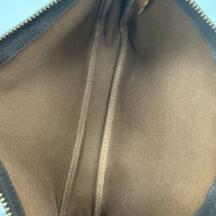 Louis Vuitton Pochette Accessories Brown Monogram Clutch Bag - Lux Central