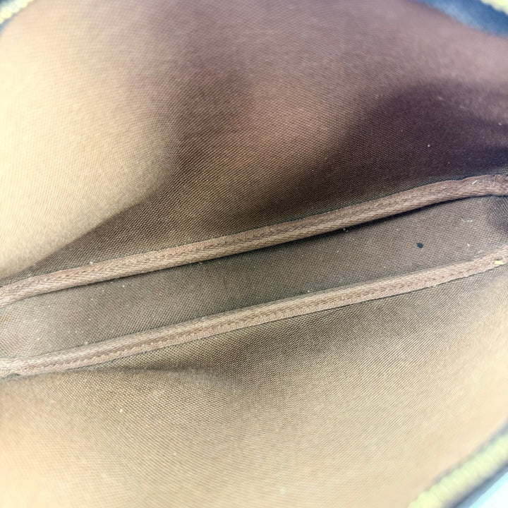 Louis Vuitton Pochette Accessories Brown Monogram Clutch Bag - Lux Central