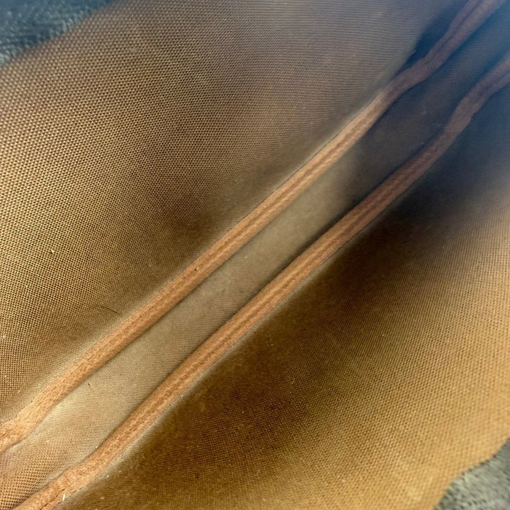 Louis Vuitton Pochette Accessories Brown Monogram Clutch Bag - Lux Central