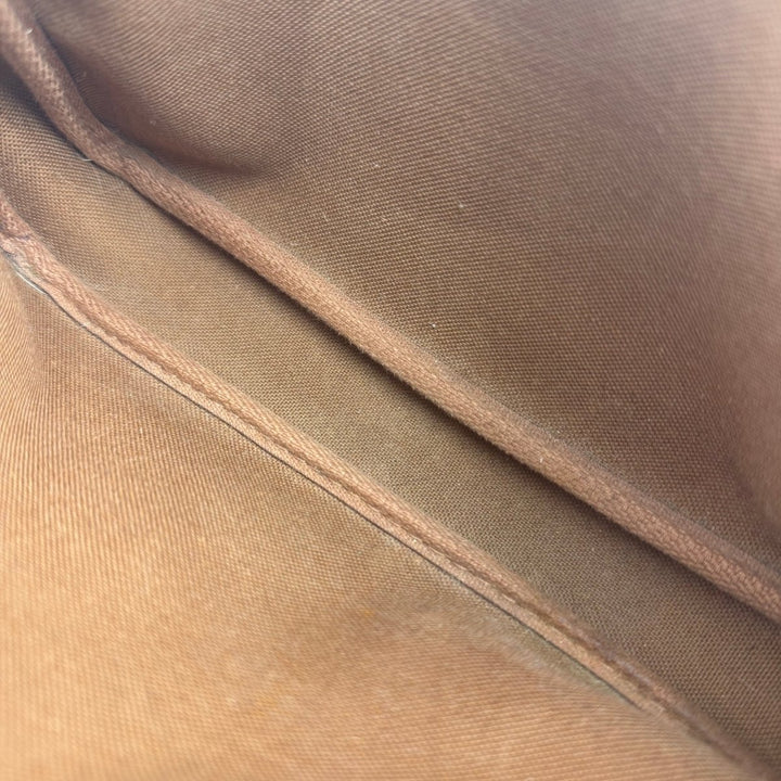 Louis Vuitton Pochette Accessories Brown Monogram Clutch Bag - Lux Central
