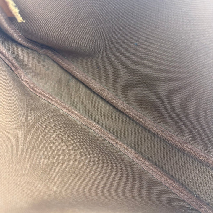 Louis Vuitton Pochette Accessories Brown Monogram Clutch Bag - Lux Central