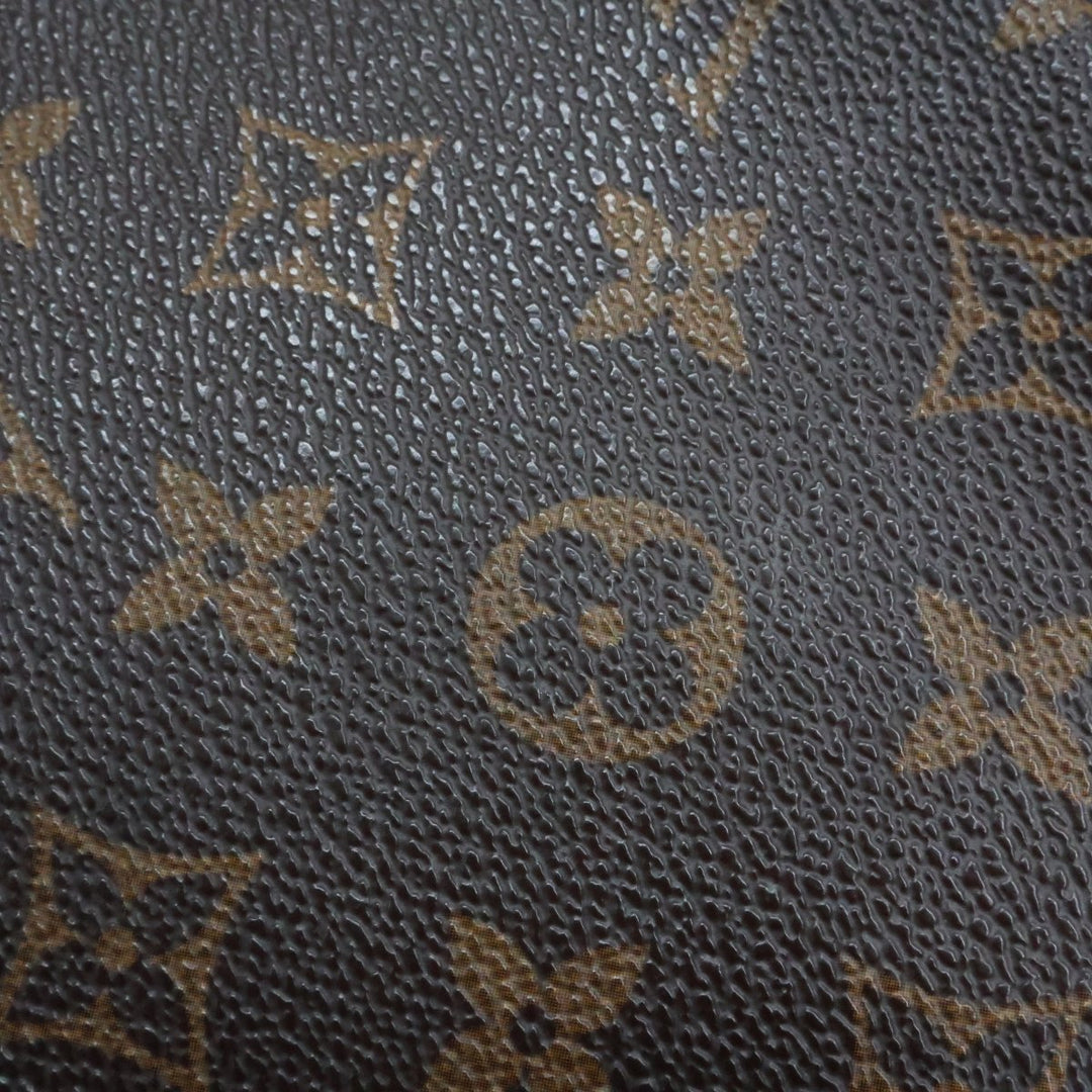 Louis Vuitton Pochette Accessories Brown Monogram Clutch Bag - Lux Central