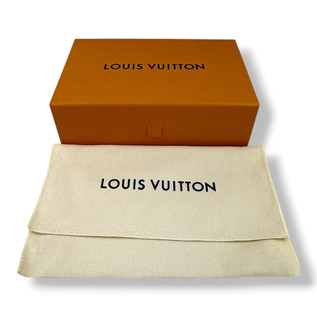 Louis Vuitton Pochette Accessories Brown Monogram Clutch Bag - Lux Central