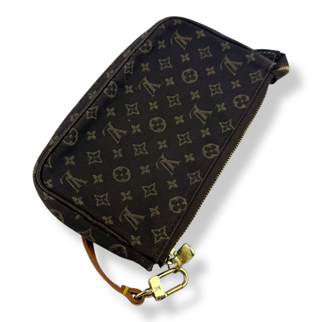 Louis Vuitton Pochette Accessories Brown Monogram Idylle Clutch Bag - Lux Central
