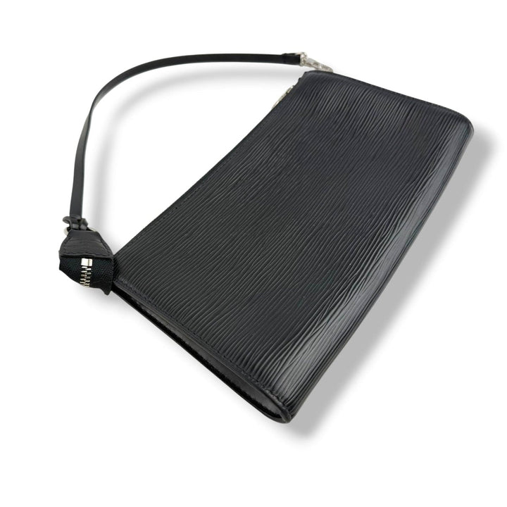 Louis Vuitton Pochette Black Epi Leather Bag - Lux Central