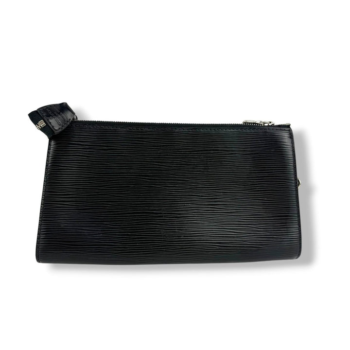 Louis Vuitton Pochette Black Epi Leather Bag - Lux Central