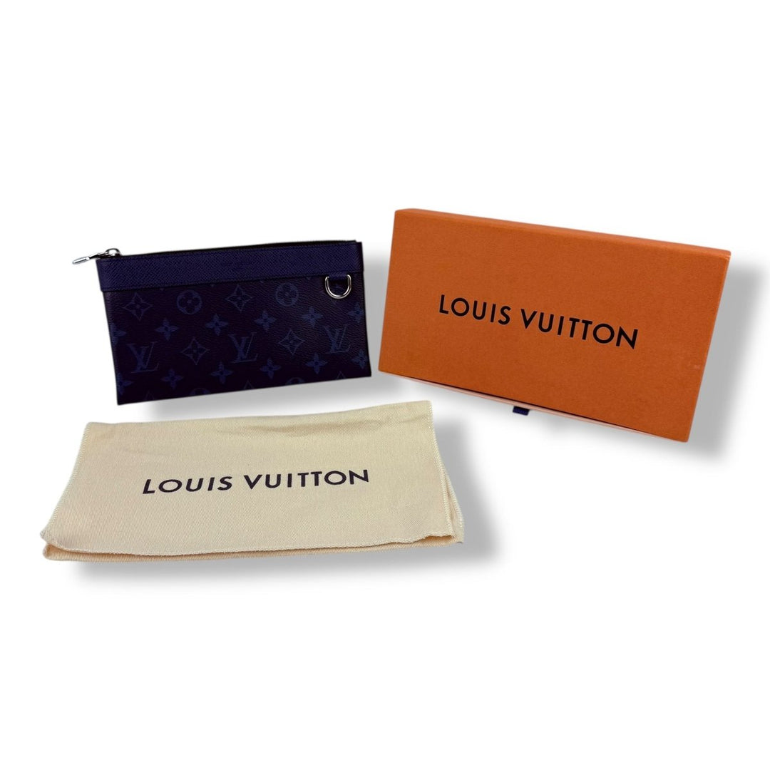 LOUIS VUITTON Pochette Discovery PM Blue Pouch - Lux Central