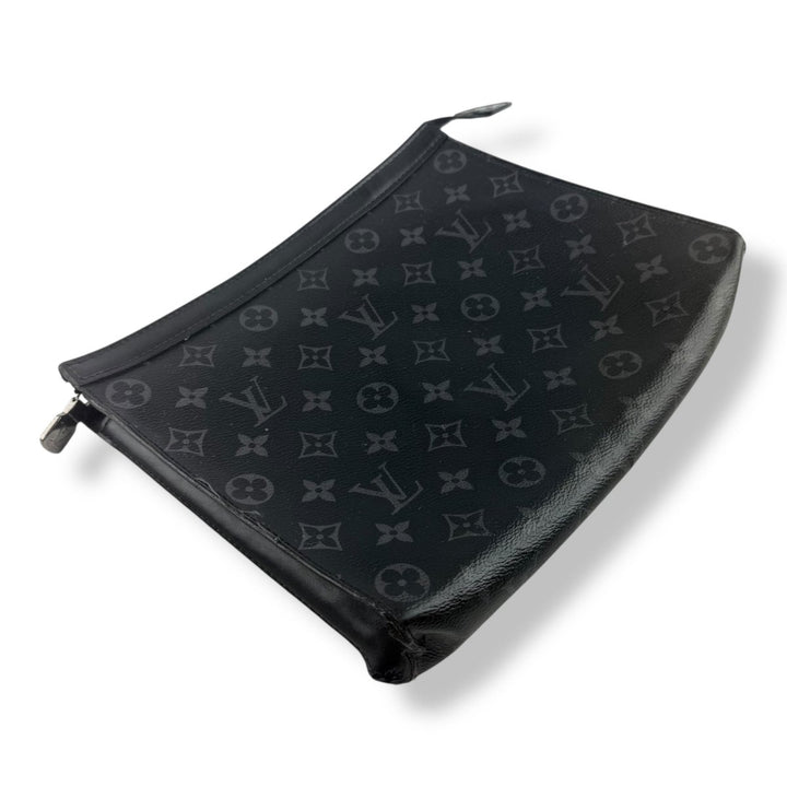 Louis Vuitton Pochette Voyage Black Damier Pouch - Lux Central