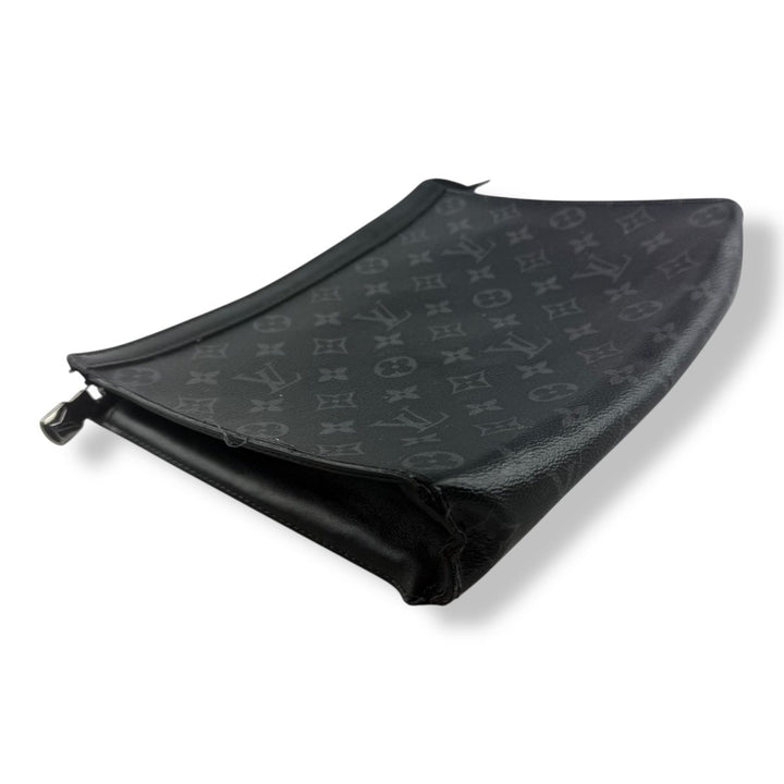 Louis Vuitton Pochette Voyage Black Damier Pouch - Lux Central