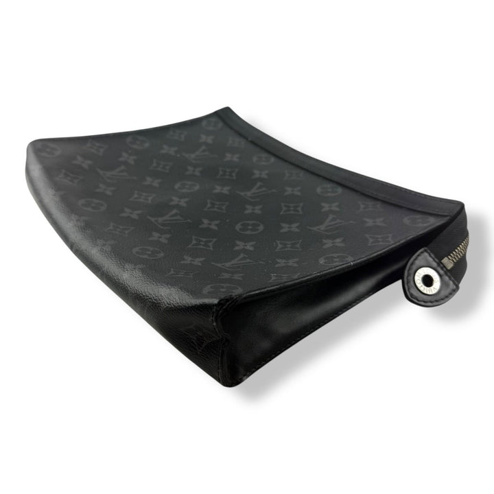 Louis Vuitton Pochette Voyage Black Damier Pouch - Lux Central