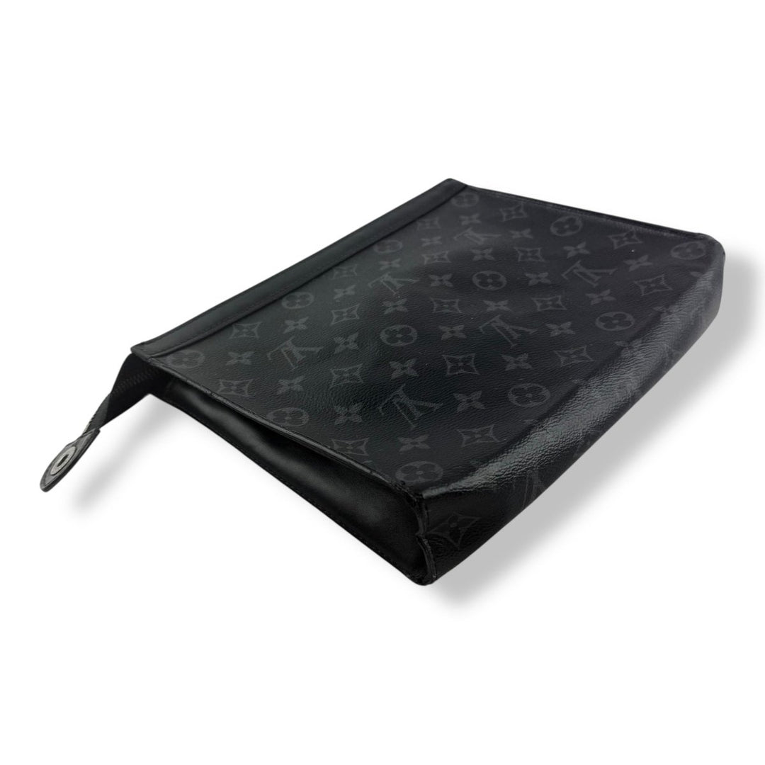 Louis Vuitton Pochette Voyage Black Damier Pouch - Lux Central