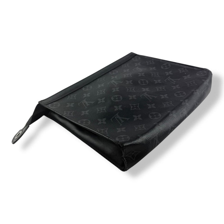 Louis Vuitton Pochette Voyage Black Damier Pouch - Lux Central