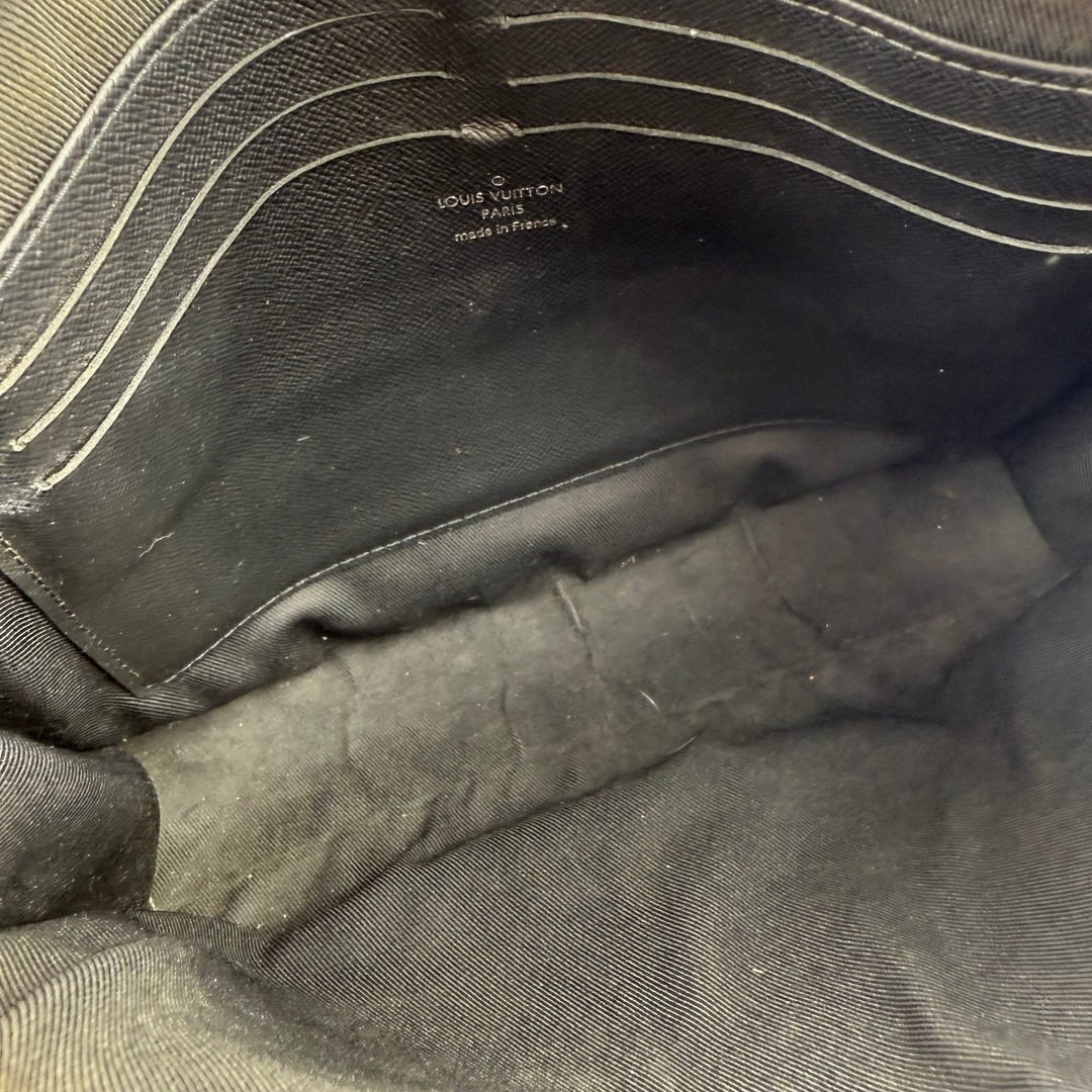 Louis Vuitton Pochette Voyage Black Damier Pouch - Lux Central