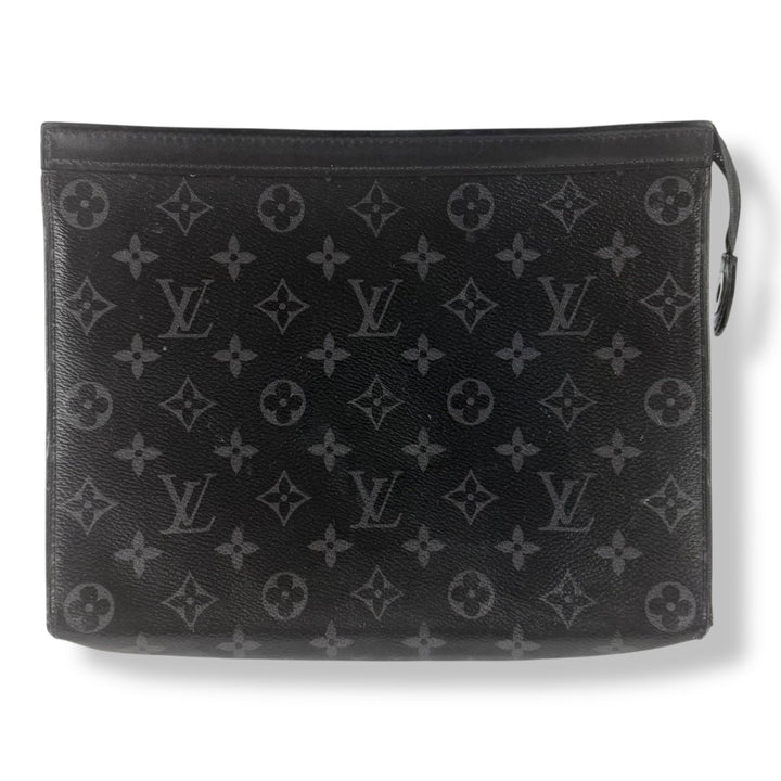 Louis Vuitton Pochette Voyage Black Damier Pouch - Lux Central