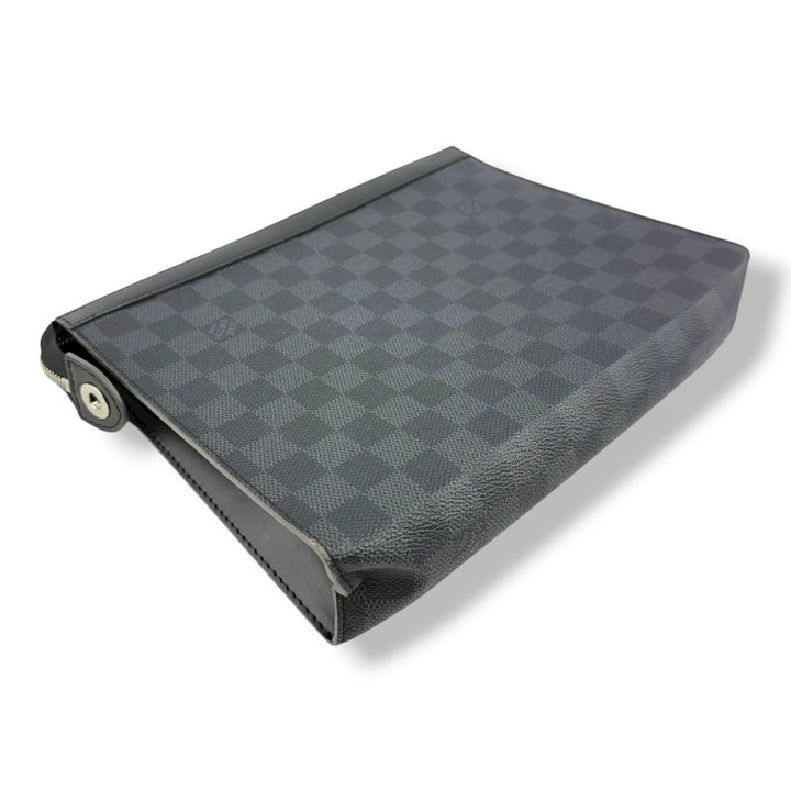 Louis Vuitton Pochette Voyage Black Damier Pouch - Lux Central