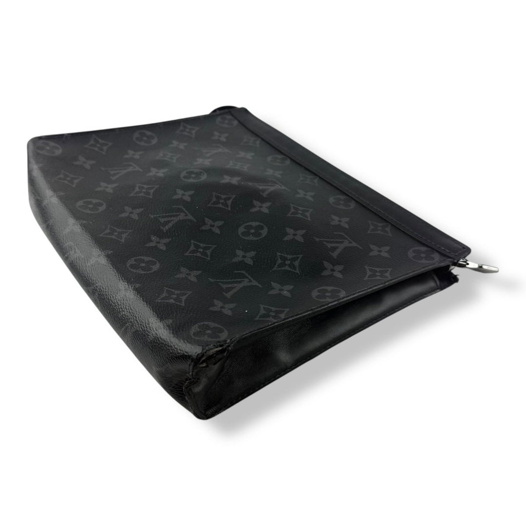 Louis Vuitton Pochette Voyage Black Damier Pouch - Lux Central
