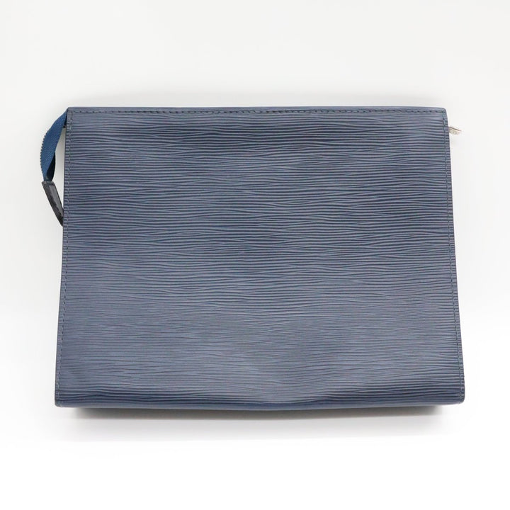 Louis Vuitton Pochette Voyage Navy Epi Pouch - Lux Central