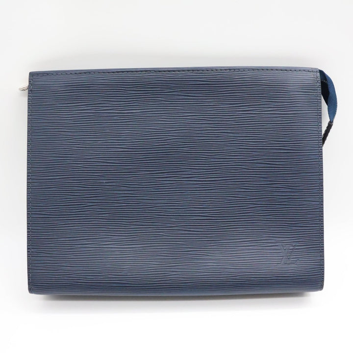 Louis Vuitton Pochette Voyage Navy Epi Pouch - Lux Central
