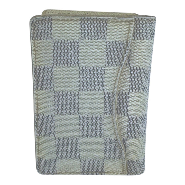 Louis Vuitton Pocket Organiser Azur Damier Leather - Lux Central