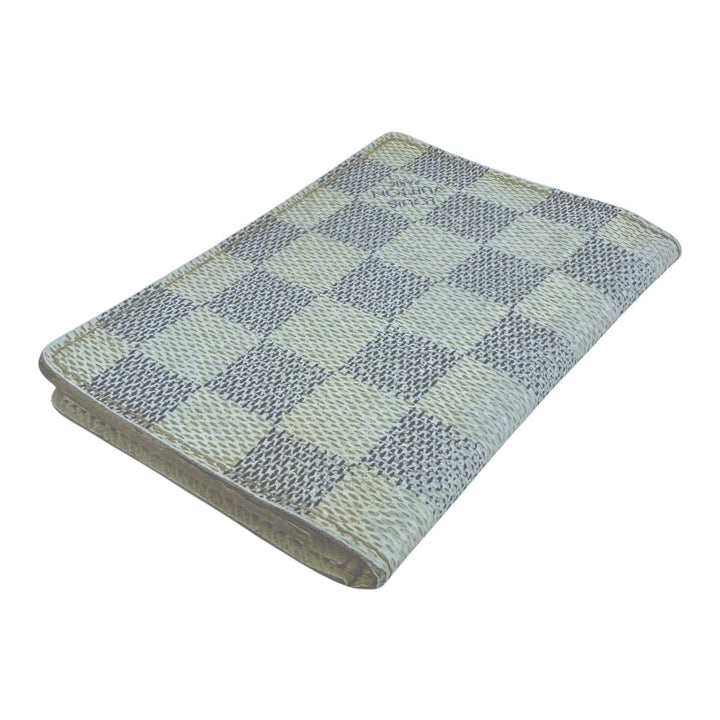 Louis Vuitton Pocket Organiser Azur Damier Leather - Lux Central