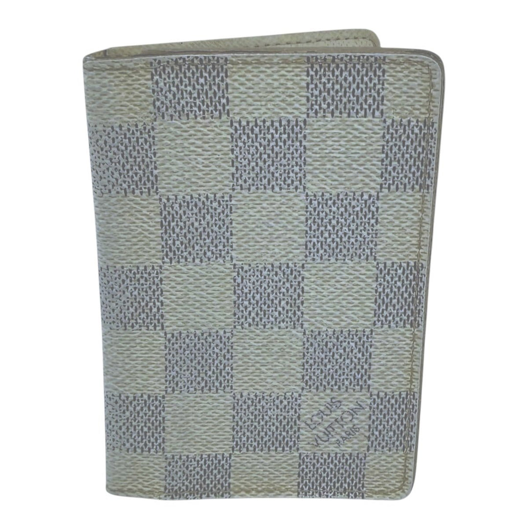 Louis Vuitton Pocket Organiser Azur Damier Leather - Lux Central
